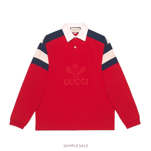 gucci polo red
