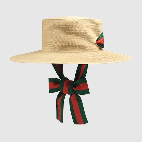 gucci papier wide brim hat