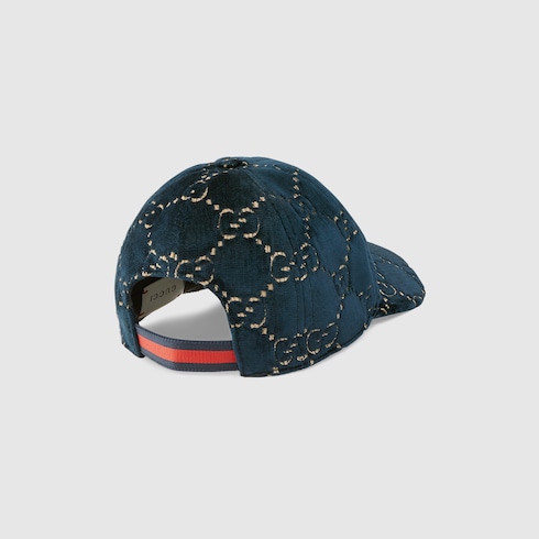 gucci velour hat