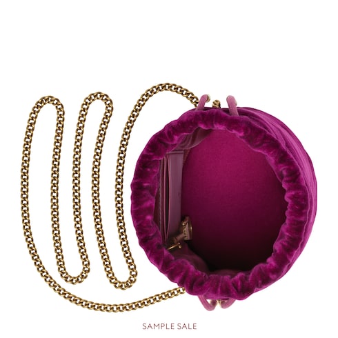 gucci marmont samt mini