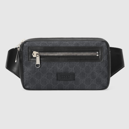 GG Black small belt bag
