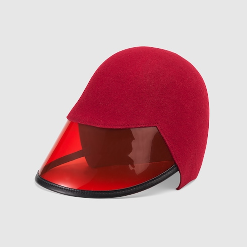 red gucci cap