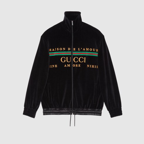 gucci chenille tracksuit