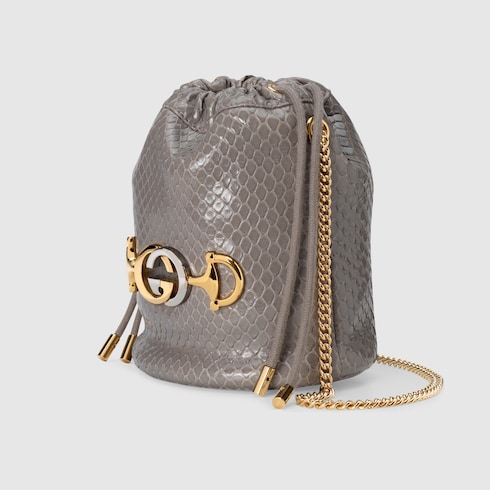 gucci zumi mini bucket bag