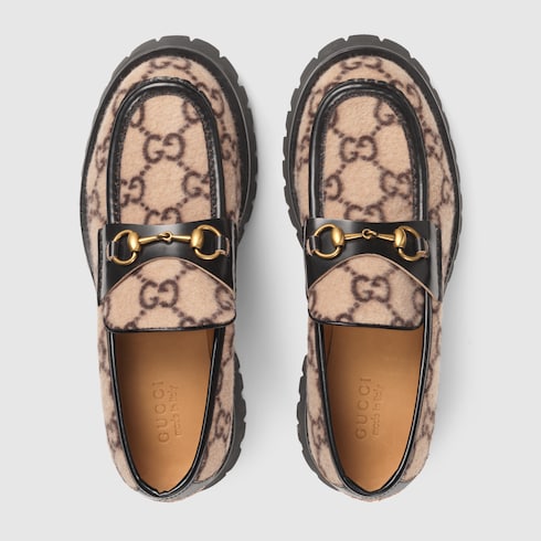 gucci wool loafers dames