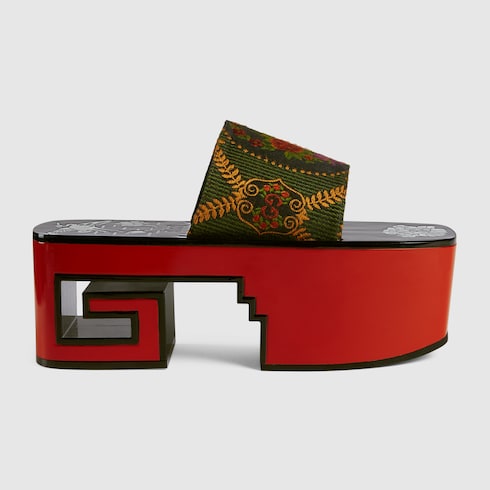 platform slides gucci