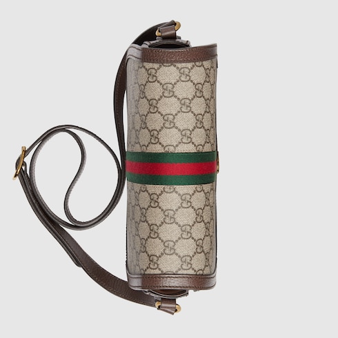 GG Supreme Ophidia Small Beige/Ebony Shoulder Bag | GUCCI® MX