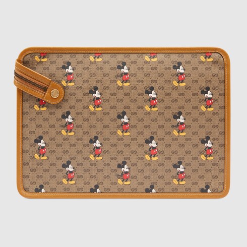 gucci x disney pouch