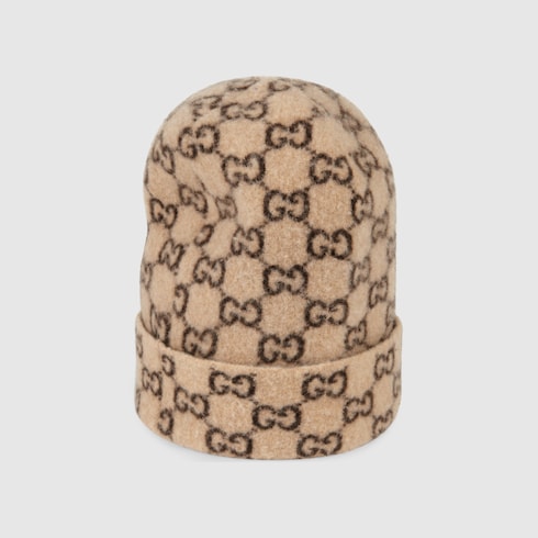 GG wool hat in Beige Undefined GUCCI SI