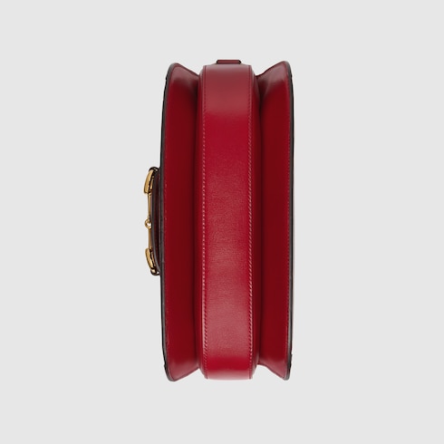 Red Leather Gucci 1955 Horsebit Shoulder Bag GUCCI Canada