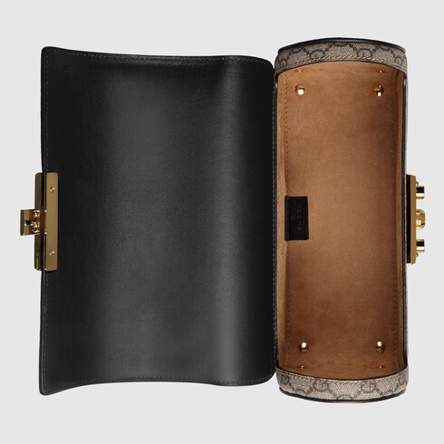 gucci padlock bamboo shoulder bag