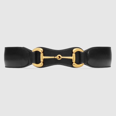 horsebit buckle belt