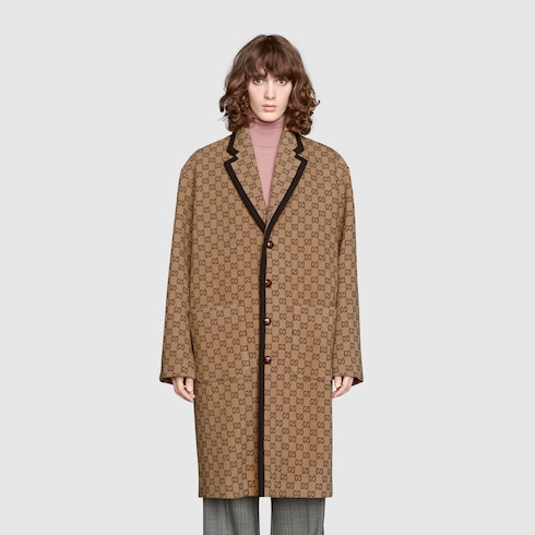 gucci gg wool coat