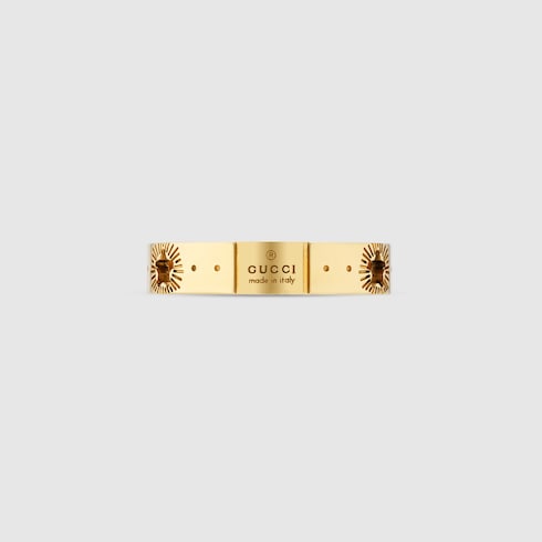 アイコン〕スター イエローゴールド リング18K イエローゴールド | GUCCI公式