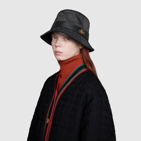 GG canvas bucket hat