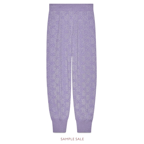 purple gucci sweatpants