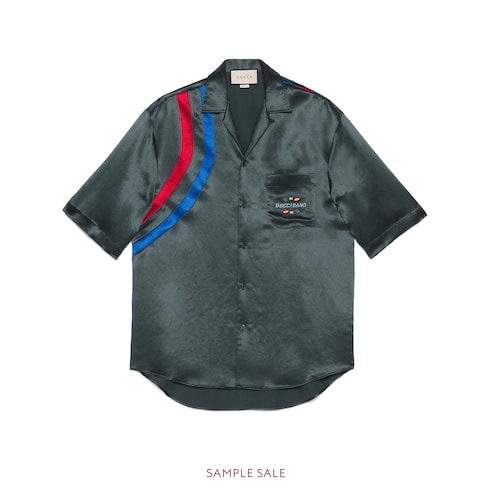 bowling shirt gucci