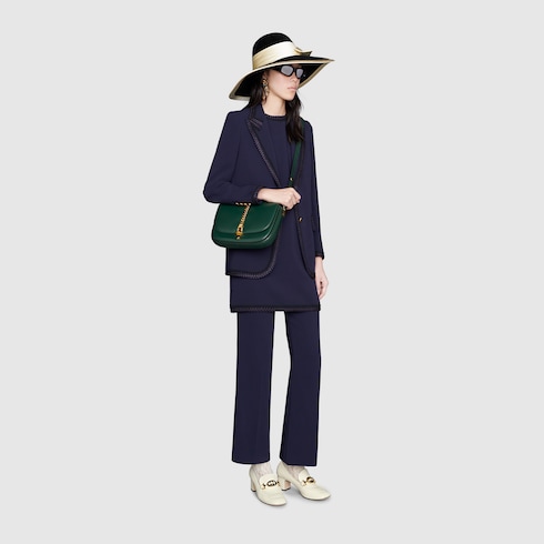 komal's passion leather duffle bag