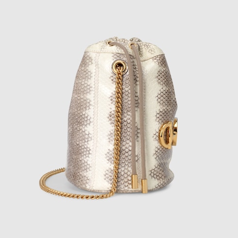 gucci zumi mini bucket bag