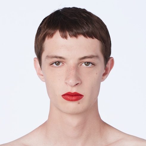 25* Goldie Red, Rouge à Lèvres Mat Lipstick