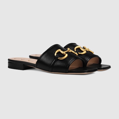 gucci slides horsebit