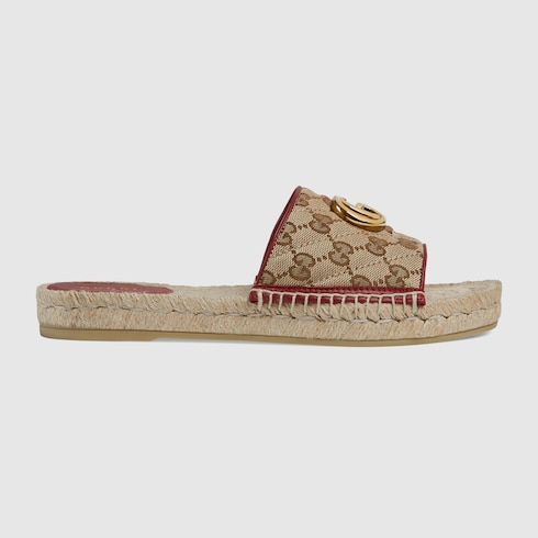 gucci pilar espadrille slide sandal