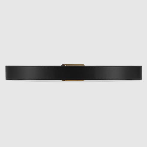 gucci framed double g belt