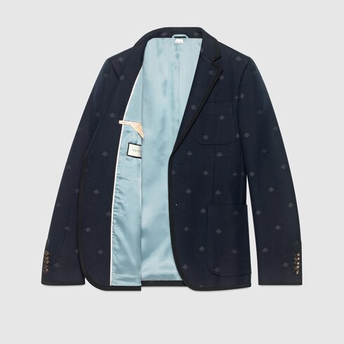 gucci bee blazer