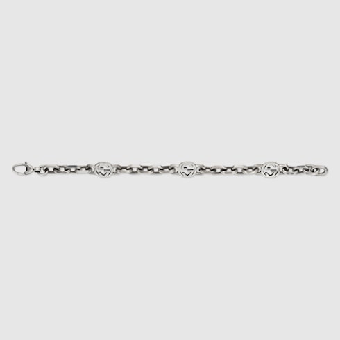 Bracciale a catena Gucci Interlocking
