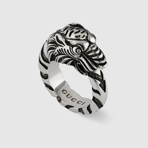 Anillo Gucci Garden de plata