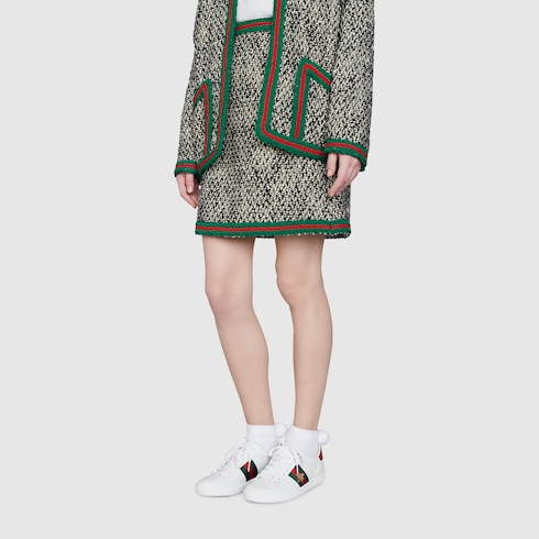 Sneaker Ace donna con ricamo ape