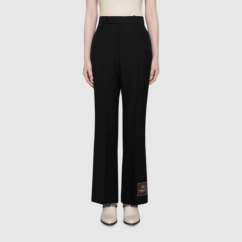 gucci flared trousers