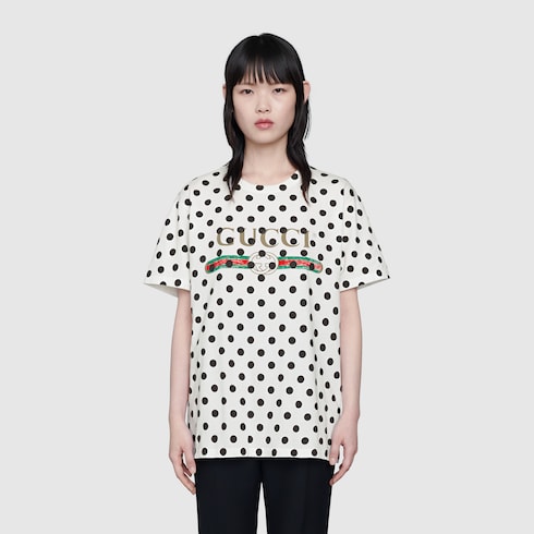 gucci polka dot dress
