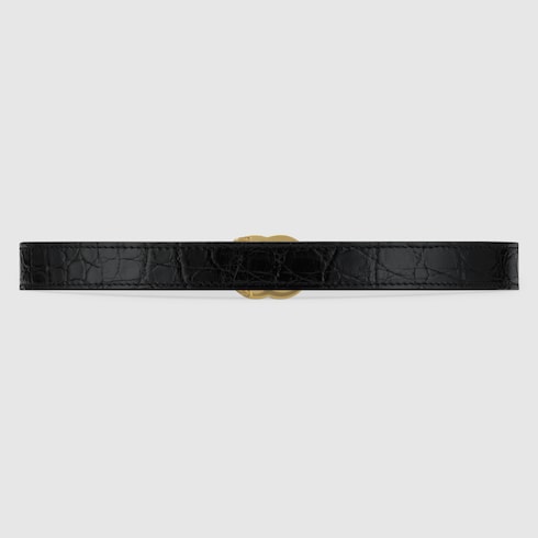 Gucci marmont belt online shiny buckle