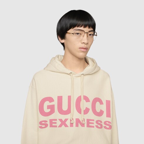 Gucci - グッチ 569828 XJCK2 GUCCI SEXINESSプリントパーカー メンズ