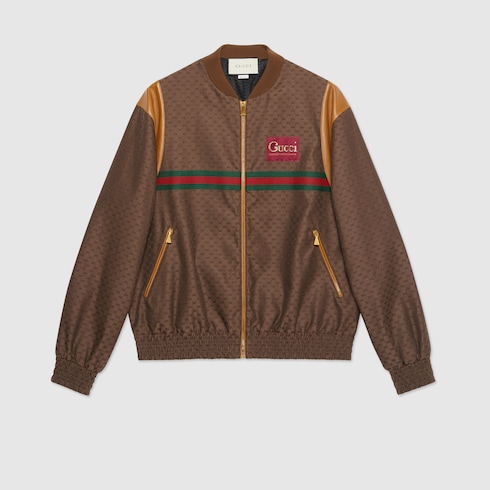 tan gucci jacket