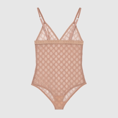 GG tulle bodysuit
