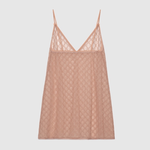 GG tulle lingerie dress