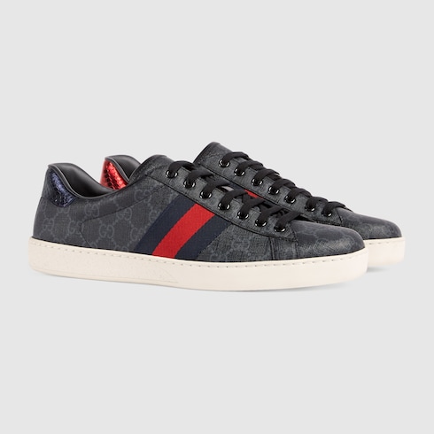 gucci men's gg supreme sneakers