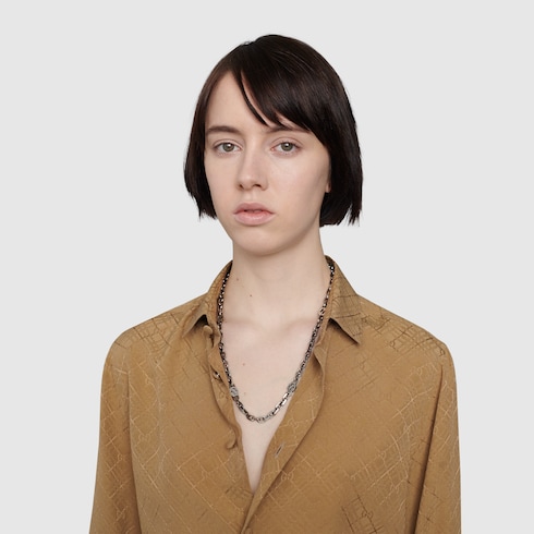 Gucci Interlocking系列项链