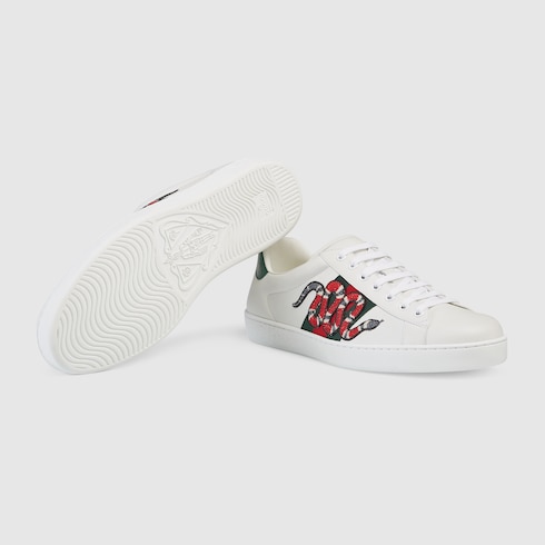 gucci men's snake shoes