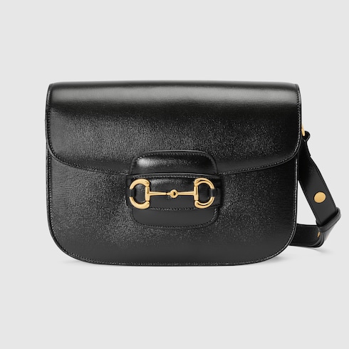 Borsa a spalla Gucci Horsebit 1955 misura media