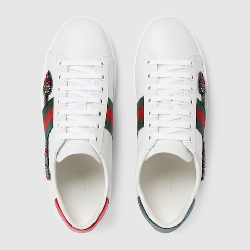 Scarpe da ginnastica Gucci in Pelle Bianco taglia 37 EU - 22669209