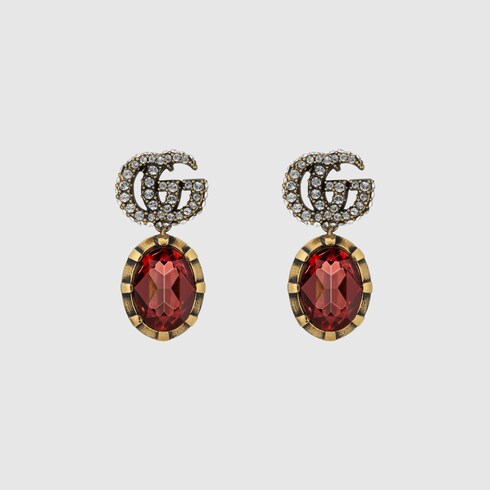 gucci earrings double g