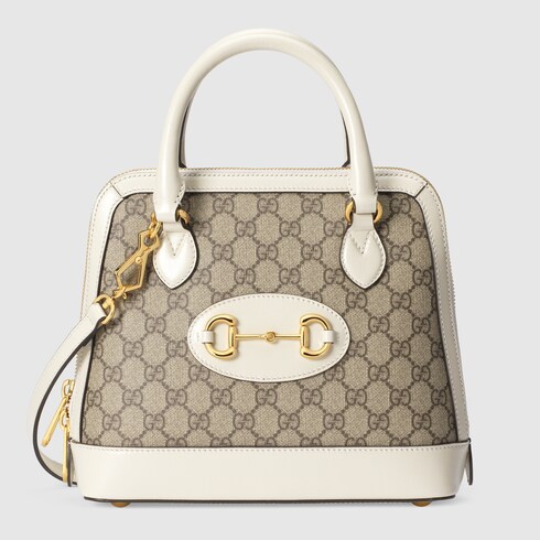 Beige Gucci Horsebit 1955 Small Top Handle Bag Gucci Us