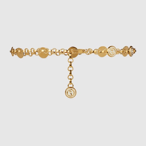 Cinture a catena in oro per donna Cintura a corsetto in metallo con
