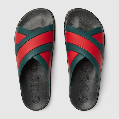 gucci slides red green