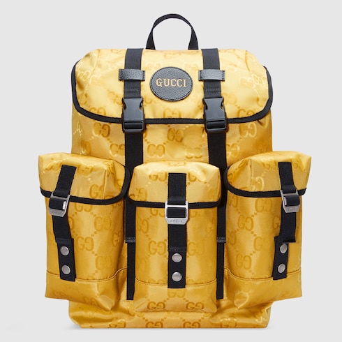 gucci backpack yellow