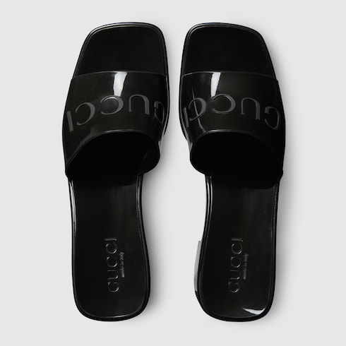 size 8 gucci women's slide sandals