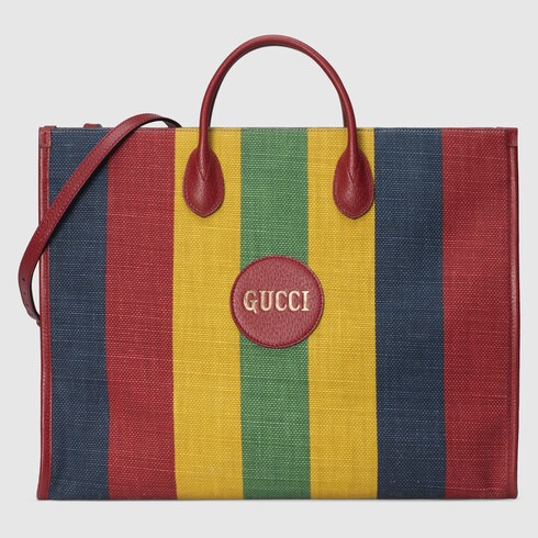 gucci stripe tote